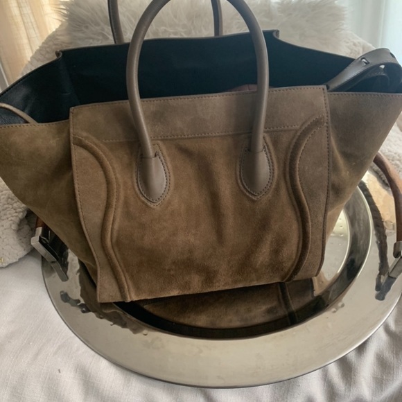 Authentic Celine phantom luggage brown suede - Picture 2 of 8